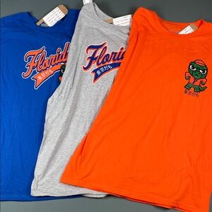 Bundle #1 - Florida Gators- Trade-show Graphic T-Shirts - Size L NWT